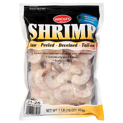 Wholey Shrimp Raw 21-25 1lb – Ling & Sons Food Market