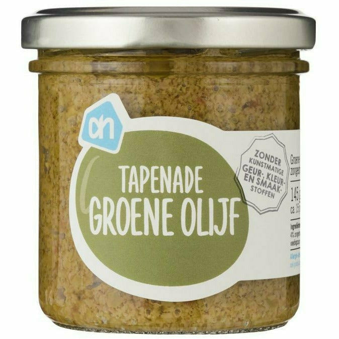 AH Groene Olijven Tapenade 145 gr Ling & Sons Food Market