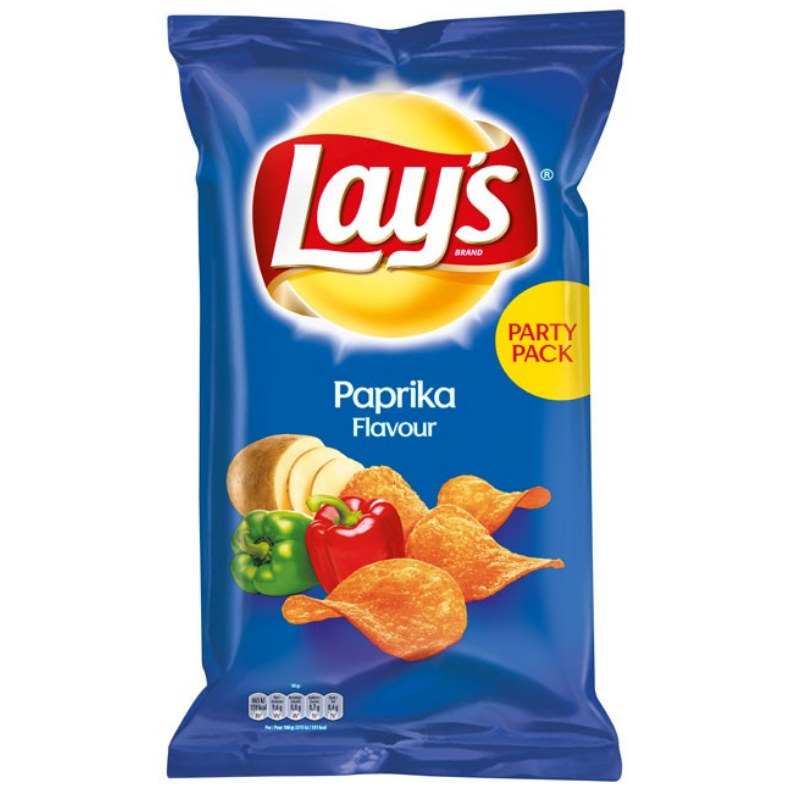 Lays Paprika Chips XXL 335 gr Ling & Sons Food Market