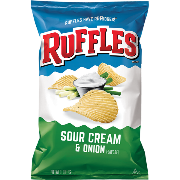 Ruffles Sour Cream & Onion 6.5 oz