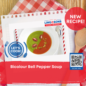 Bicolour Bell Pepper Soup!