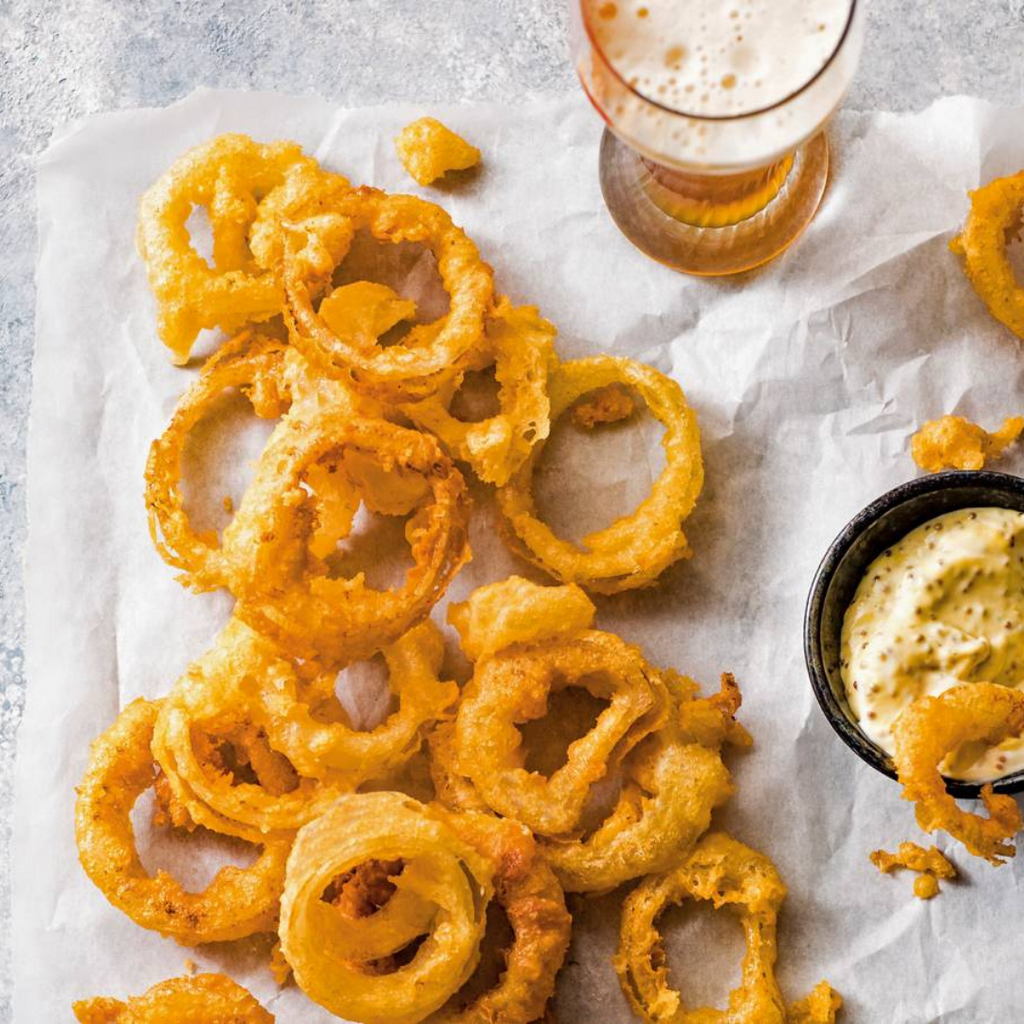 Crunchy Cheese-Onion Rings