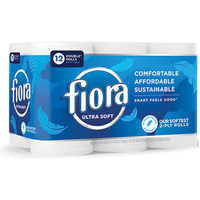 Fiora Bath Tissues Ultra Soft & Strong 12 rolls