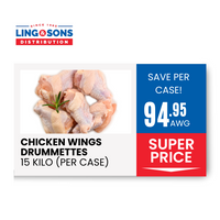 Chicken Wings Drummettes 15 Kilo