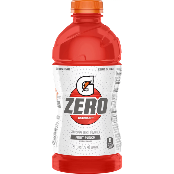 Gatorade Zero Fruit Punch 28 oz