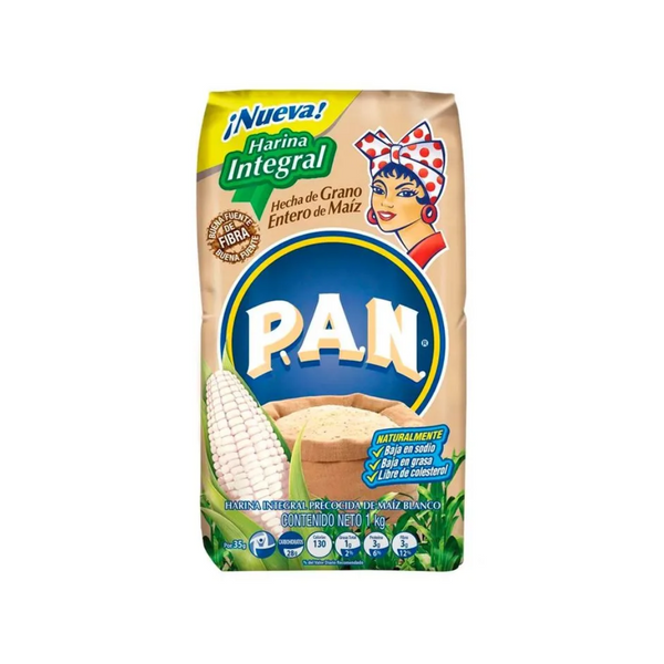 Harina Pan Whole Grain 1 kg