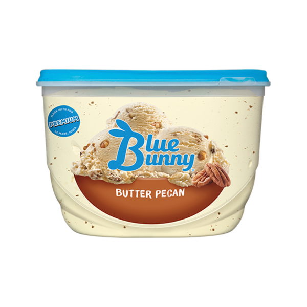 Blue Bunny Ice Cream Butter Pecan 48oz