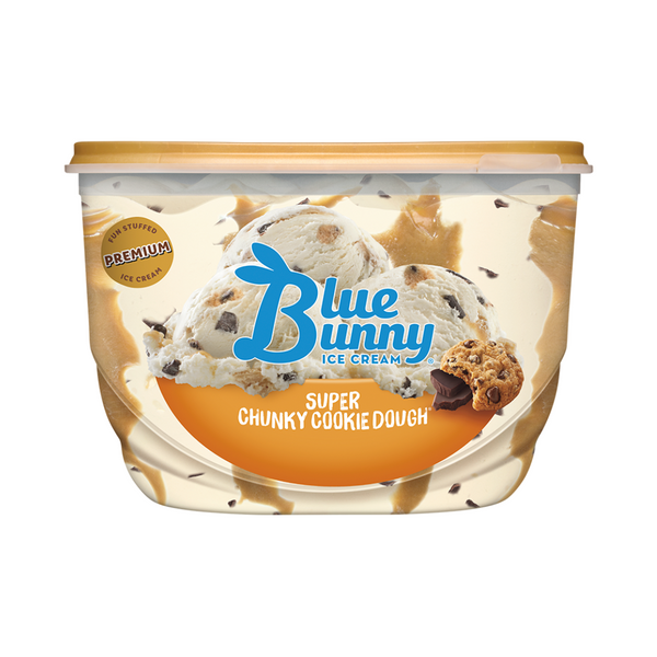 Blue Bunny Ice Cream Cookie Dough 48oz