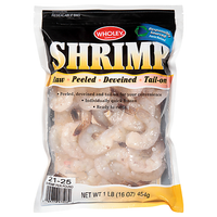 Wholey Shrimp Raw 21-25 1lb