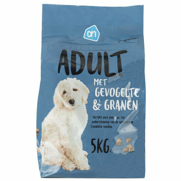 AH Dog Food Adult Gevogelte & Granen 5KG