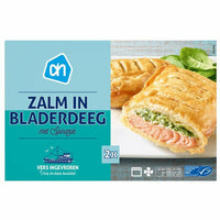 AH Krokante Zalm in Bladerdeeg 2x150 gr