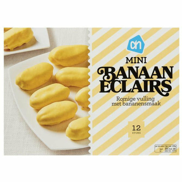 AH Mini Banaan Eclairs 12 stuks