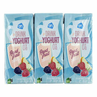 AH Yogurt Drink Rode Vruchten 6-200 ml