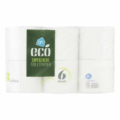 AH Eco Toiletpapier 3 laags - 6 rollen