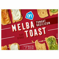 AH Melba Toast Tomaat Basilicum 100 gr