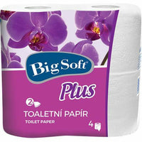 Big Soft Toilet Paper 2 ply - 4 rolls