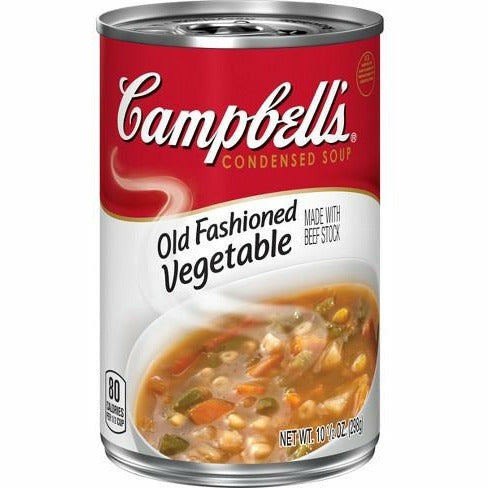 Campbellâ€™s Old Fashion Vegetable soup 10.5 oz