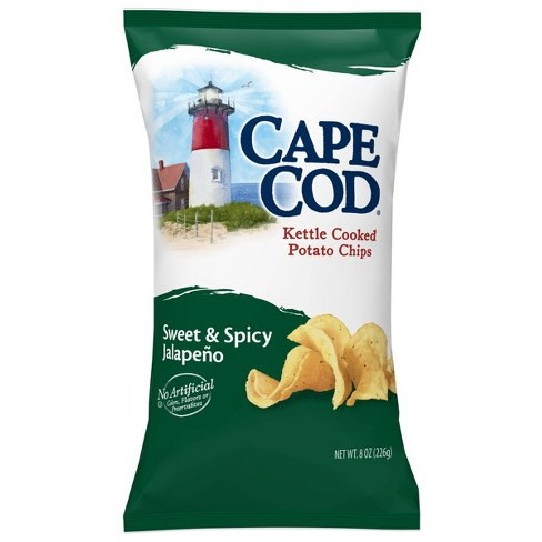 Cape Cod Chips Sweet & Spicy Jalapeno 8 oz