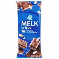 AH Chocolade Melk Crispy 100 gr
