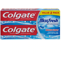 Colgate Toothpaste Max Fresh Coolmint 2-pack