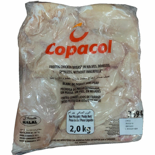 Chicken Breast Boneless/Skinless (frozen) 2 kg