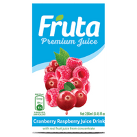 Fruta Cranberry Raspberry Juice 250 ml