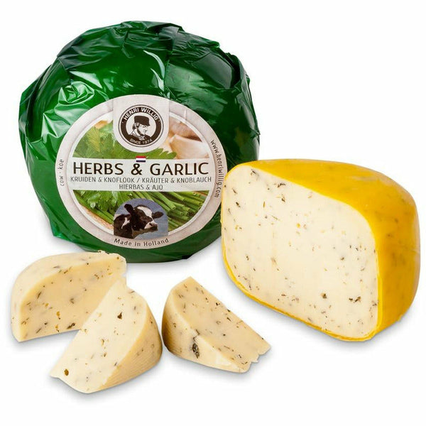 Henri Willig Herbs & Garlic Cheese  380 gr