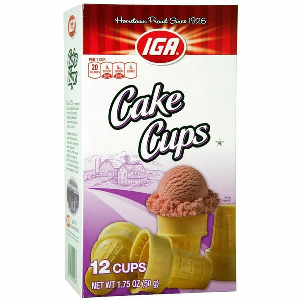IGA Ice Cream Cake Cups 12 ct