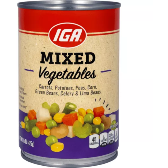 IGA Mixed Vegetables 15 oz