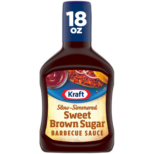 Kraft Sweet Brown Sugar BBQ Sauce 18 oz