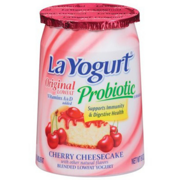La Yogurt Original Cherry Cheesecake 6 oz