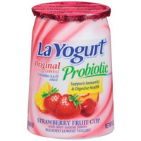 La Yogurt Original Strawberry Fruit Cup 6 oz
