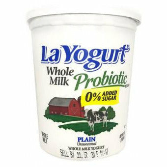 La Yogurt Whole Milk Plain 32oz
