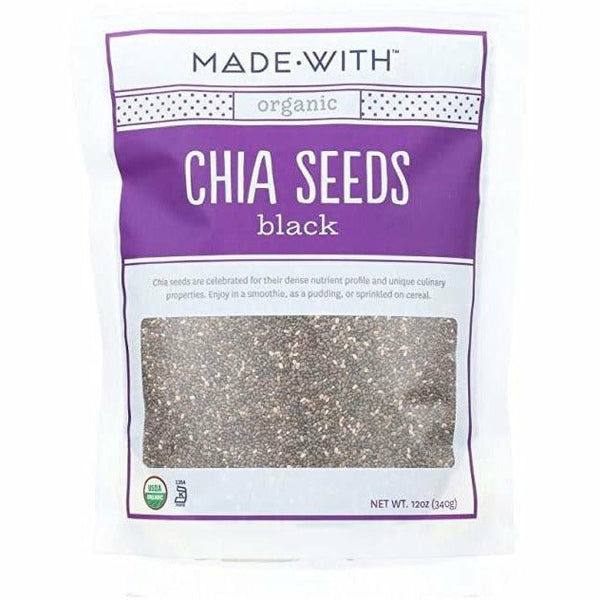 Made With Organic Black Chia Seeds 12 oz
