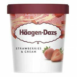Haagen-Dazs Strawberry & Cream 460 ml