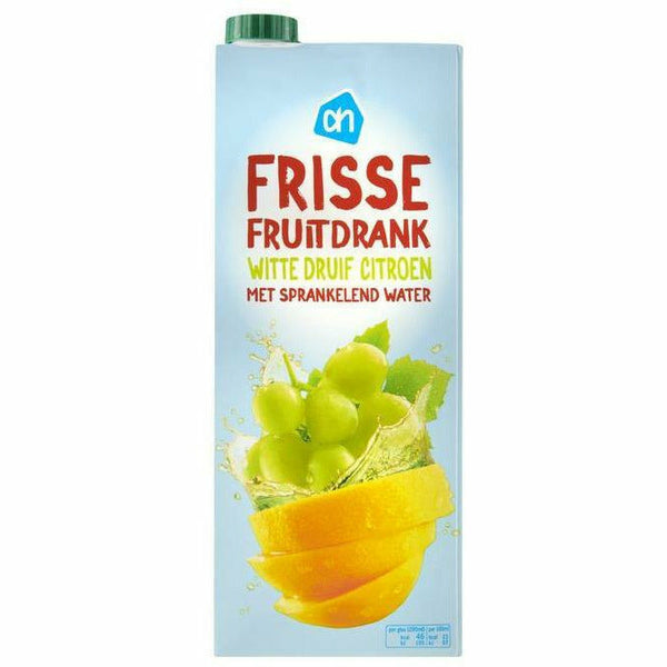 AH Frisse Fruit Drank Druif-Citroen 1.5 L