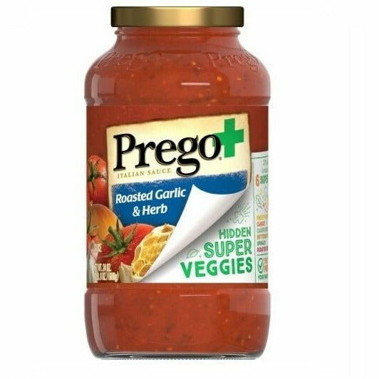 Prego+ Hidden Super Veggie Garlic & Herbs 24oz
