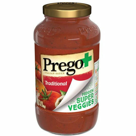 Prego+ Hidden Super Veggie Traditional 24 oz