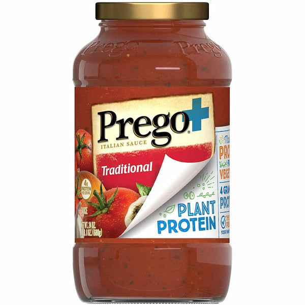Prego+ Plantbase Protein Traditional 24 oz