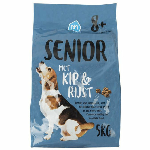 Ah Dog Food Senior Kip & Rijst 5 kg