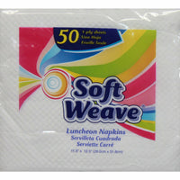 Soft Weave Luncheon Napkins 50 ct