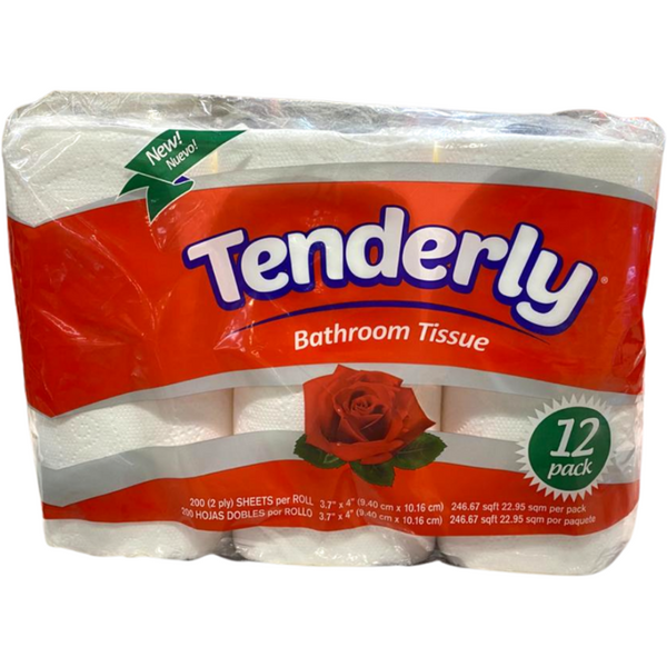 Tenderly Toilet Paper 12 rolls