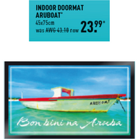 Indoor Doormat Aruba Boat